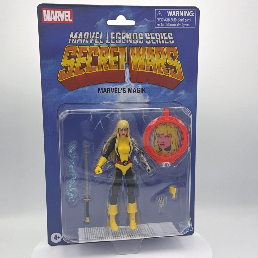 Marvel Action Figure NEW Legends Secret Wars Magik 6 Inch Retro Cardback